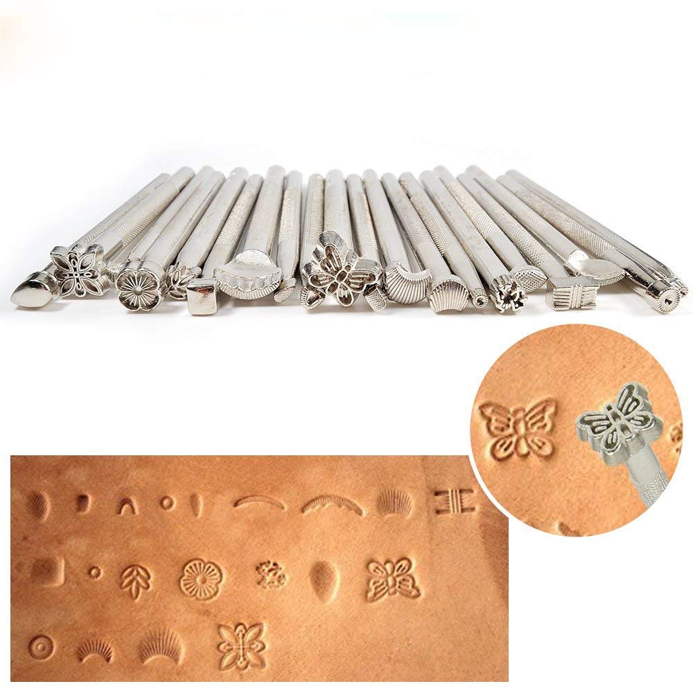 Amazon.co.jp: Flushbay 革細工 工具セット 初心者 50点セット レザー