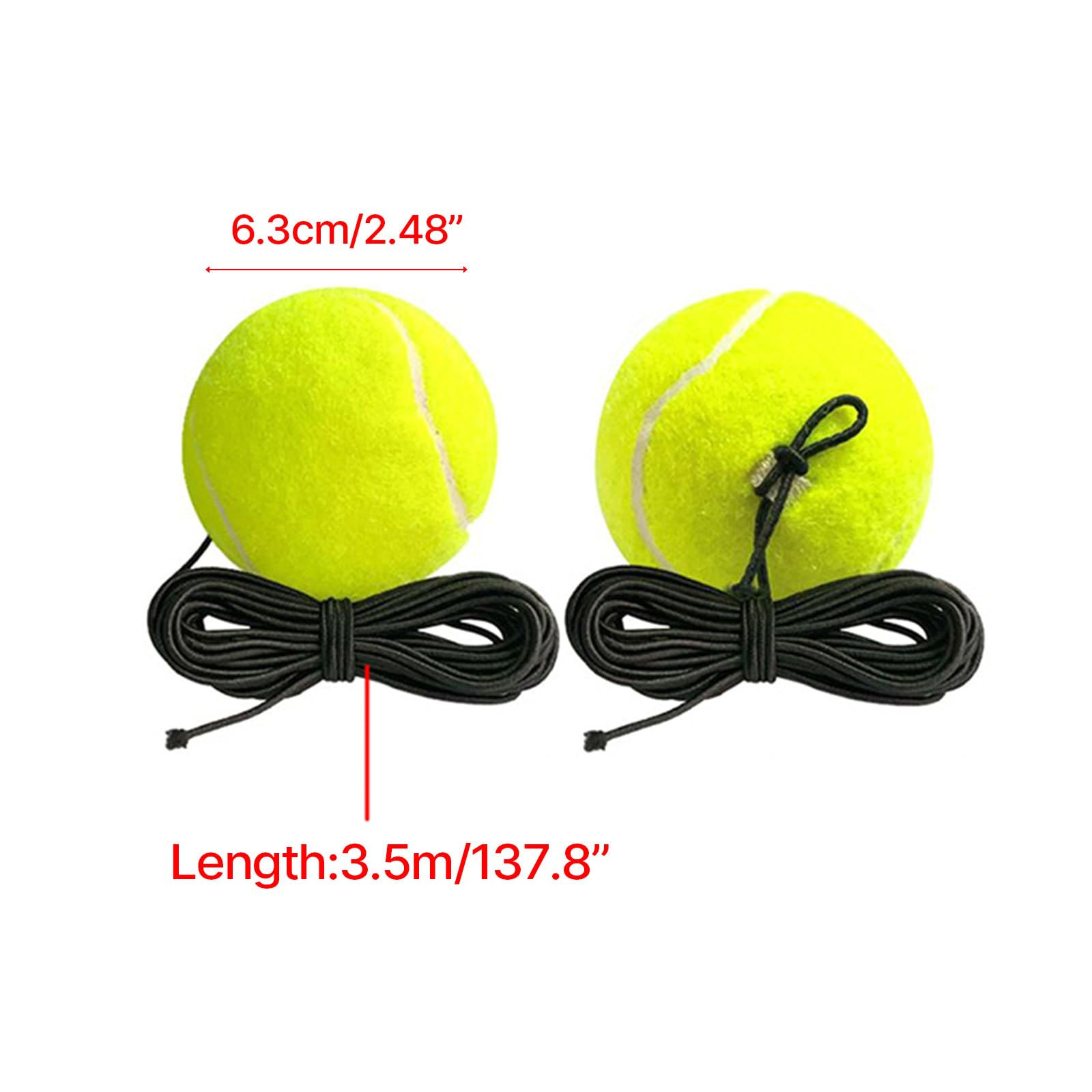 Juego de pelotas de rebote para entrenadores de tenis, equipo de entrenamiento de tenis portátil, autoprácticas, rebotes, entrenador de tenis, prácticas de tenis, dispositivo de entrenamiento de