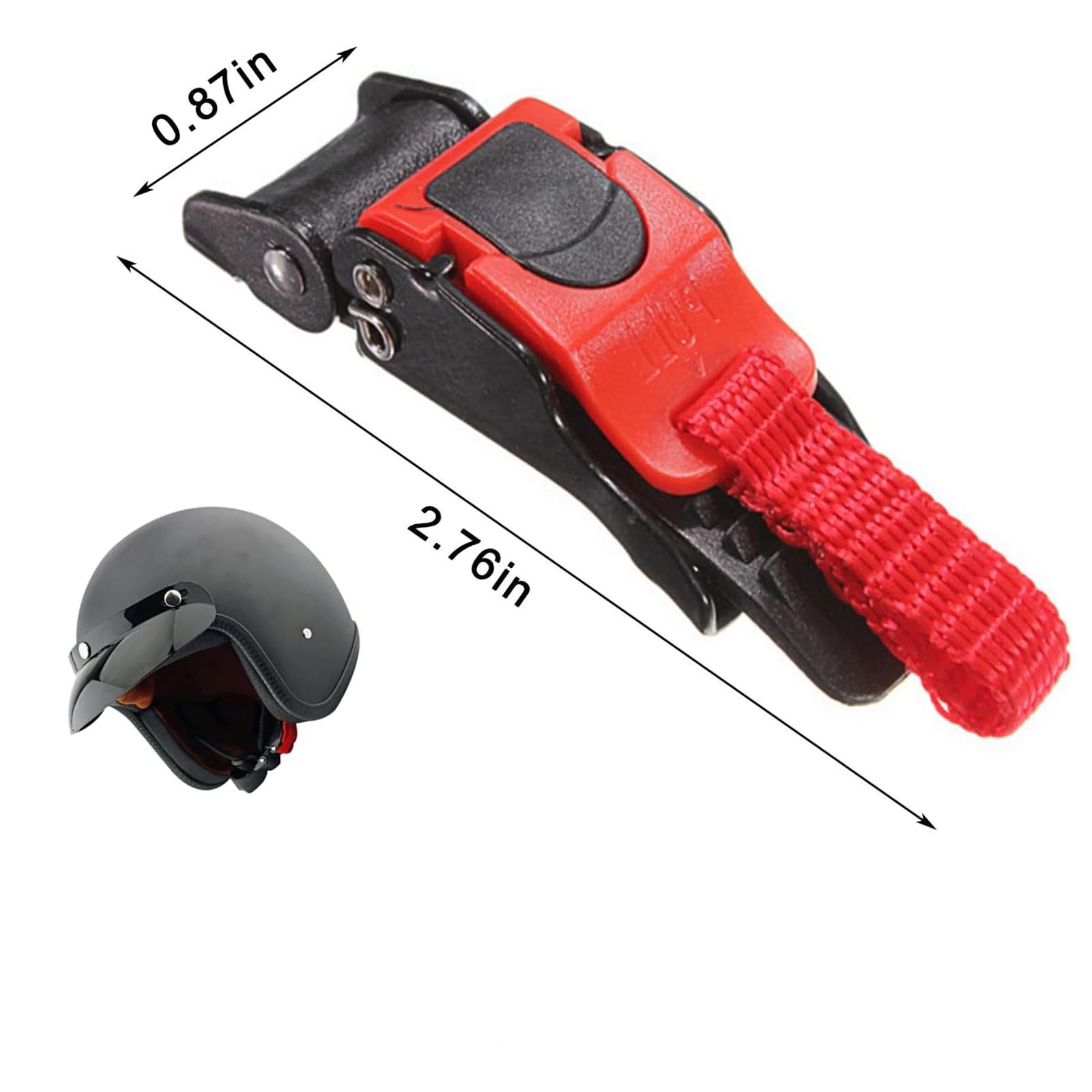 Trveqhk Helmschnellverschluss Set 10 Stück | Edelstahl Schnallen Für Sporthelme - Einfache Reparatur & Anpassung