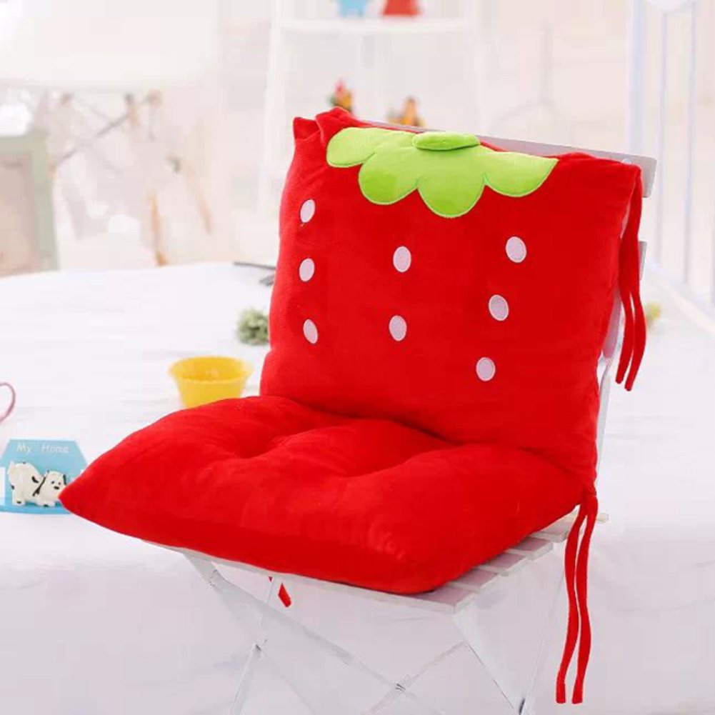 Coussin de chaise bande dessinée mignon rembourré pour un soutien lombaire optimal