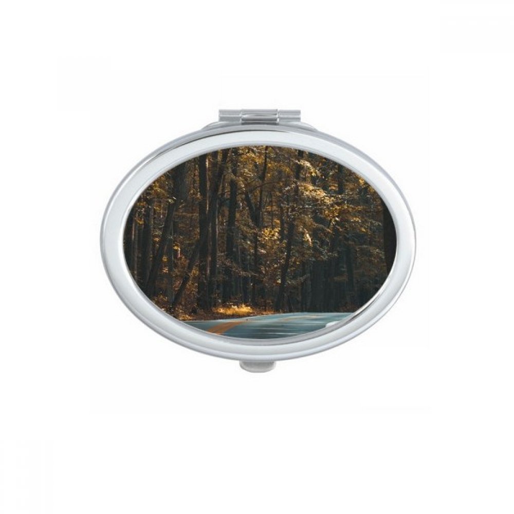 Miroir compact de poche double face pour un maquillage nomade précis