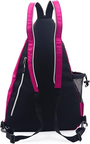 Vista 48 de ZOEA Bolsa de pickleball, bolsa deportiva de pickleball para mujeres y hombres, mochila de pickleball ajustable con gancho para cerca, soporte