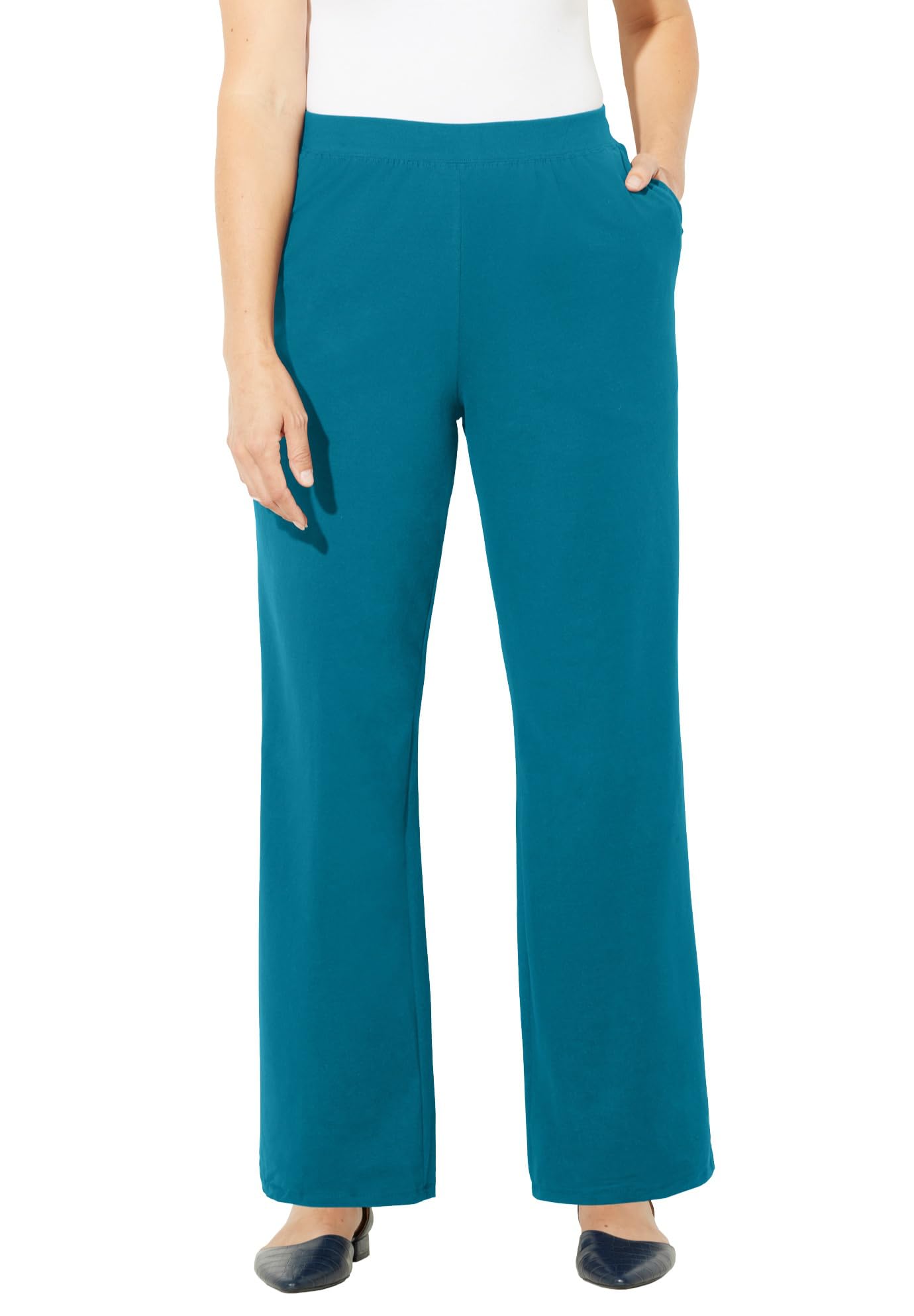 Womens Plus Size Suprema Wide Leg Pant