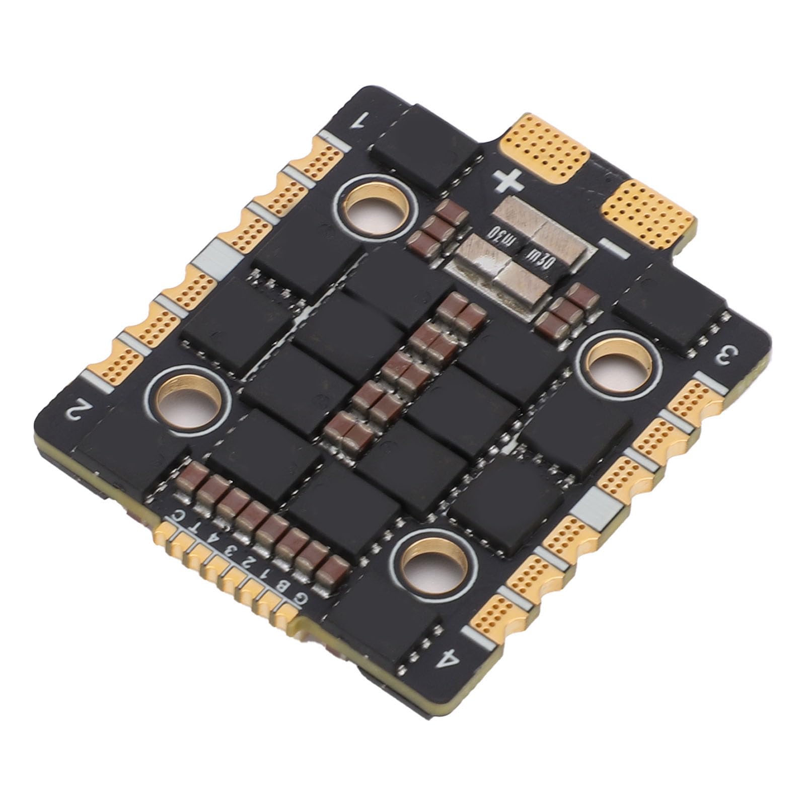 POENVFPO 60A 8S Drone 4 w 1 ESC, 32-bitowe Oprogramowanie Sprzętowe, Bezszczotkowy Elektryczny Regulator Prędkości z obsługą DShot600 dla Dronów Wyścigowych FPV