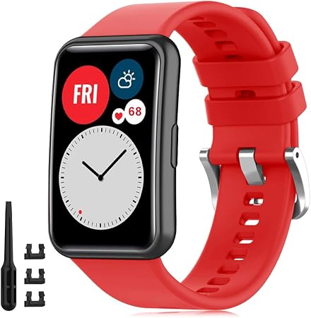 Find-MyWay Cinturino Compatibile per Huawei Watch Fit Cinturini Ricambio,  Arancia Accessori Silicone Sport Braccialetto per Huawei Watch Fit  Smartwatch (nessun Tracker) : Amazon.it: Elettronica
