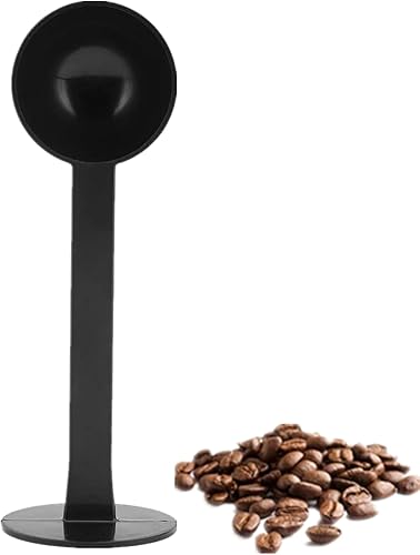 Cuchara de café de plástico para café con cucharada de medición de manipulación Cuchara de medición de manipulación multifunción de doble propósito