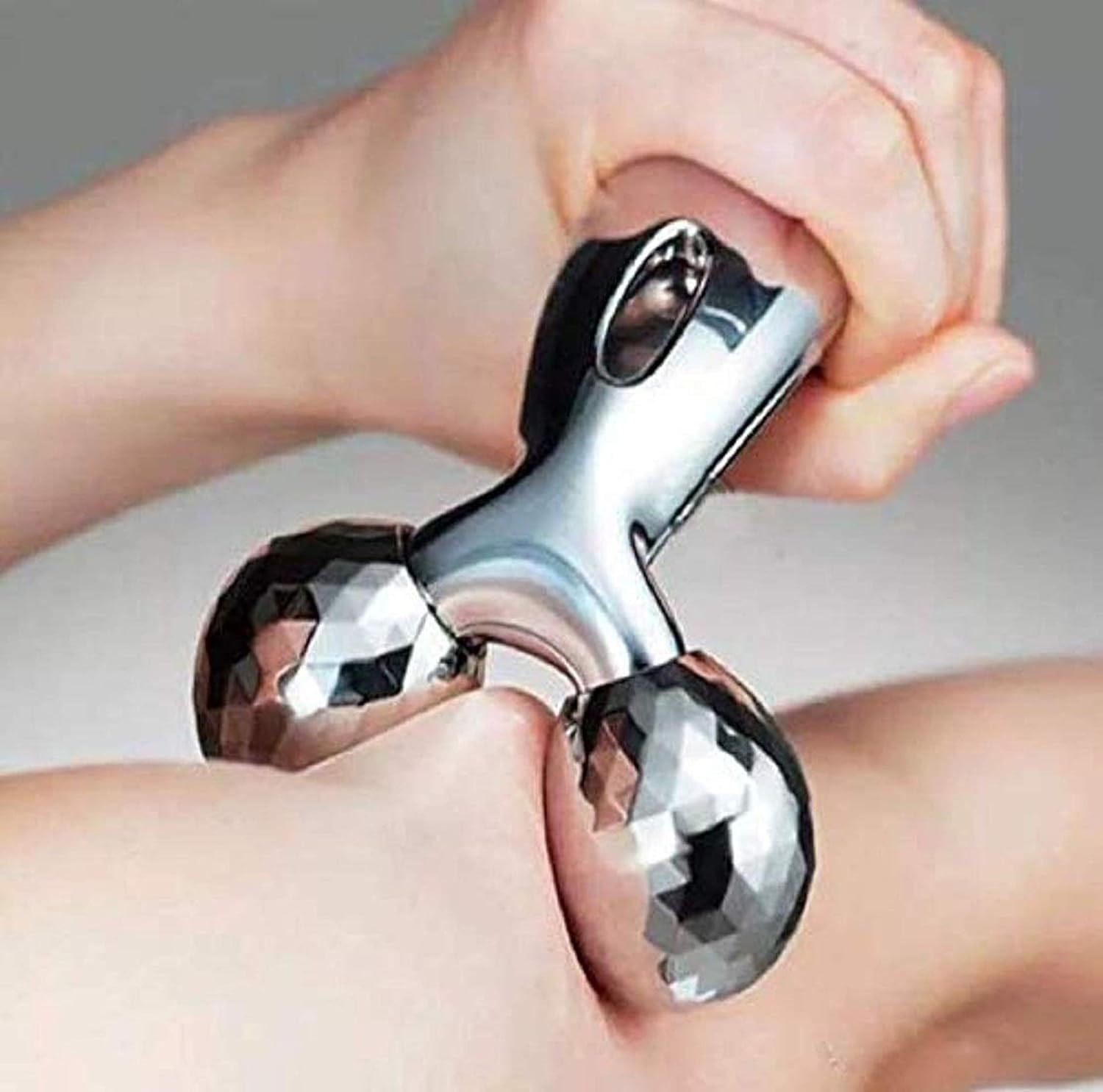 ADNOCK 3D Manual Massager 360 Rotate Roller Face Body Massager For Skin Lifting and Facial Massage, Relaxation and Skin Tightening 2
