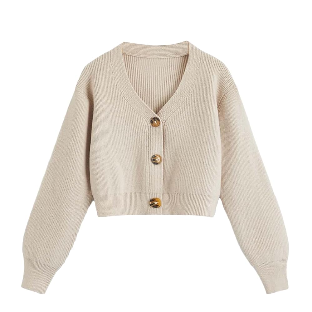 〜00's Sweat Cardigan Amazon.com: SweatyRocks Girl's Long Sleeve Drop Shoulder V