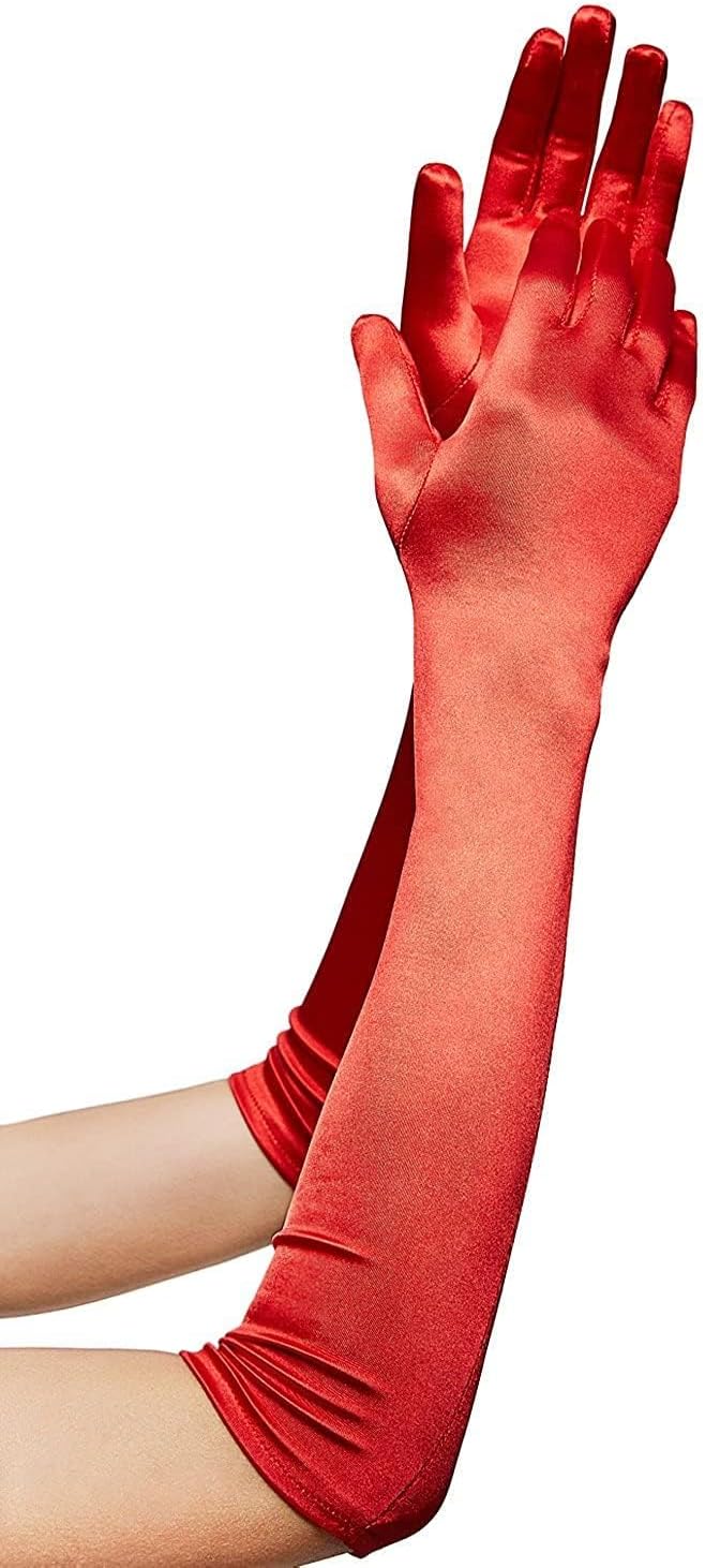 Halloween Costume Women 2025- Dalmatian Shawl, Red Gloves, Necklace and Wig Cap Accessories for Adult (Short Wig) - Image 4