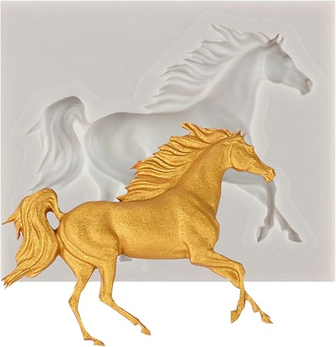 Vista 10 de Moldes de silicona para fondant de pezuña de herradura para decoración de tartas de cupcakes, pasta de goma de chocolate, arcilla polimérica