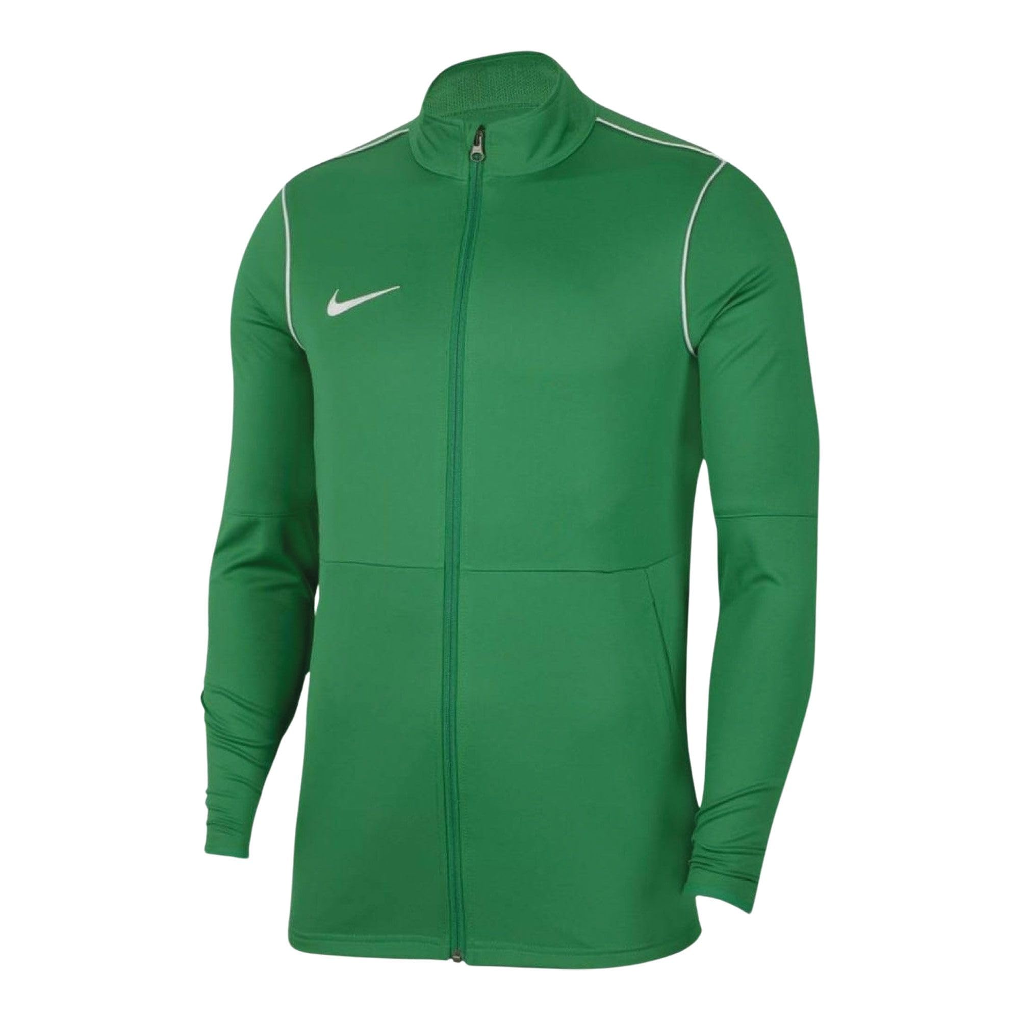 Nike FJ3022-302 M NK DF PARK20 TRK JKT K R Jacket Men's PINE GREEN/WHITE/WHITE Size S