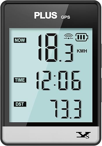 Computadora de bicicleta con GPS, computadora de ciclismo inalámbrica, odómetro y odómetro de bicicleta, impermeable, con pantalla de visualización