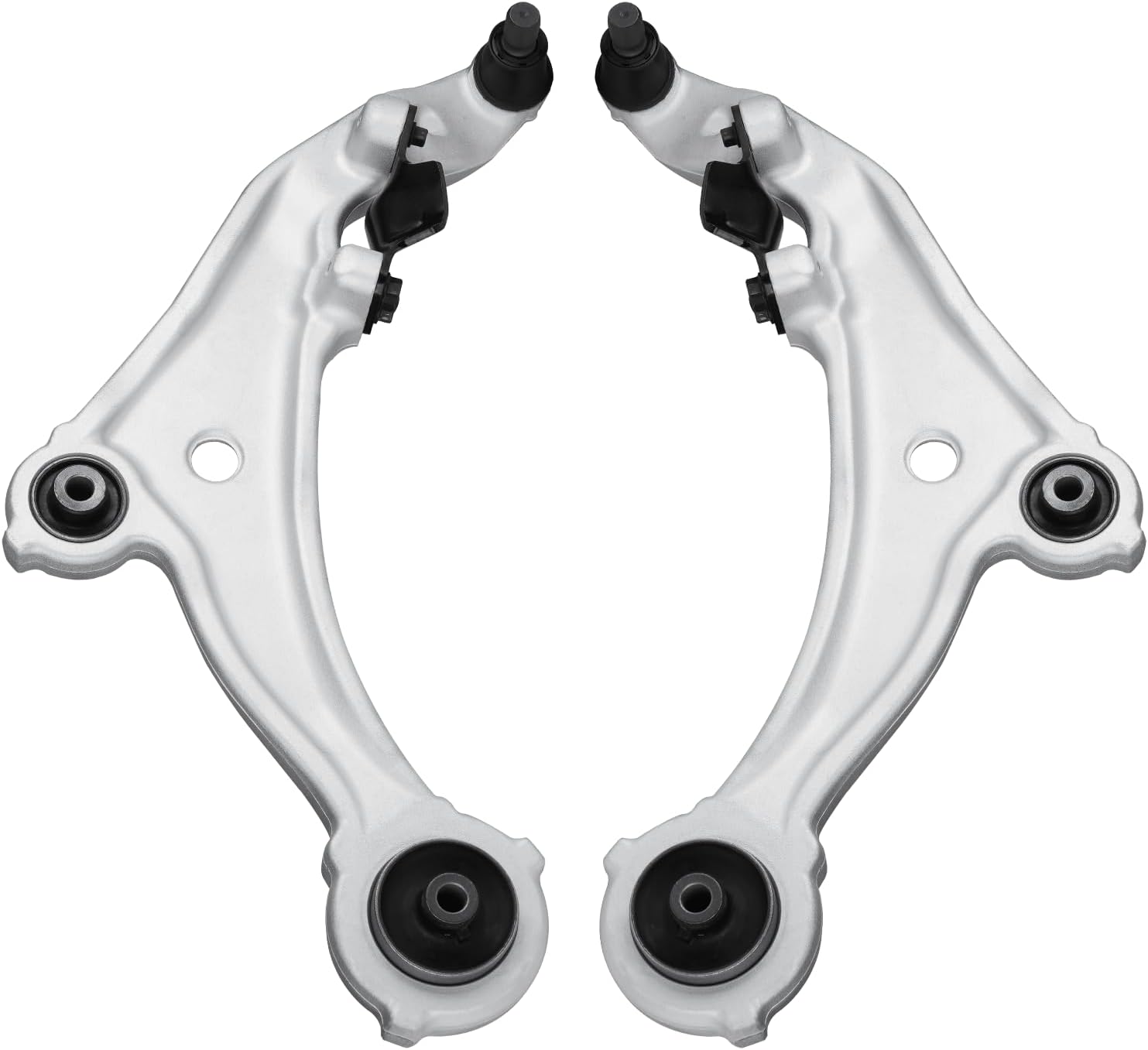 2PCS for Nissan Murano 2009-2014 V6 3.5L Front Lower Control Arm + Ball Joint - Driver & Passenger Side Suspension Kit RK622157 RK622158 09-14 Murano V6 3.5L - 2PCS