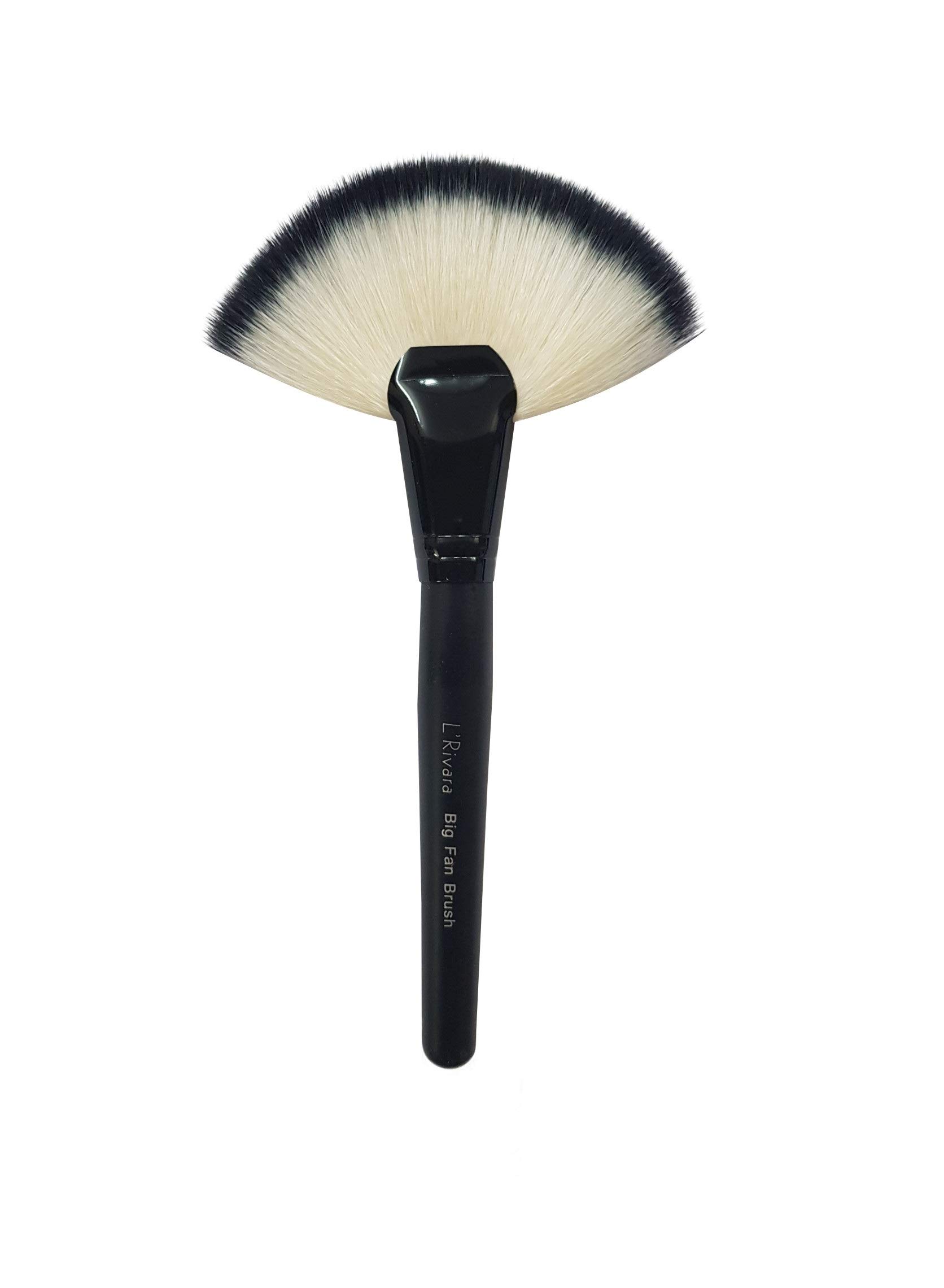 L'Rivara 1pc Soft Fan Shape Brush Blush Loose Powder Foundation Beauty Makeup Brush LR-107-picture-48