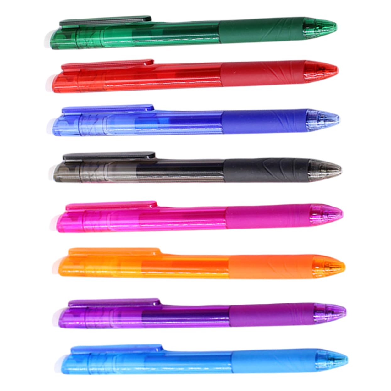 DOITOOL 24 Pezzi Penne Cancellabili Colorate per Scuola e Ufficio Scrittura Liscia e Facile Cancellare Penne Gel Estetiche per Regali Party
