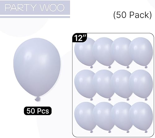 Vista 263 de PartyWoo Globos dorados metálicos, 50 globos metálicos dorados de 12 pulgadas, globos dorados para guirnalda de globos o arco de globos como