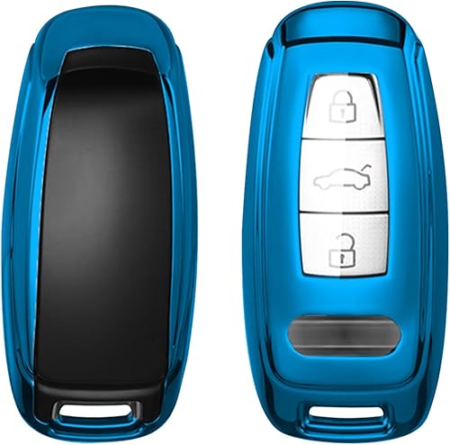 Miniatura 10 de Xotic Tech - Funda de piel granulada de poliuretano termoplástico verde compatible con Audi A3 A6 A7 A8 E-Tron S3 S6 RS6 S7 RS7 Q7 SQ7 Q8 SQ8 3