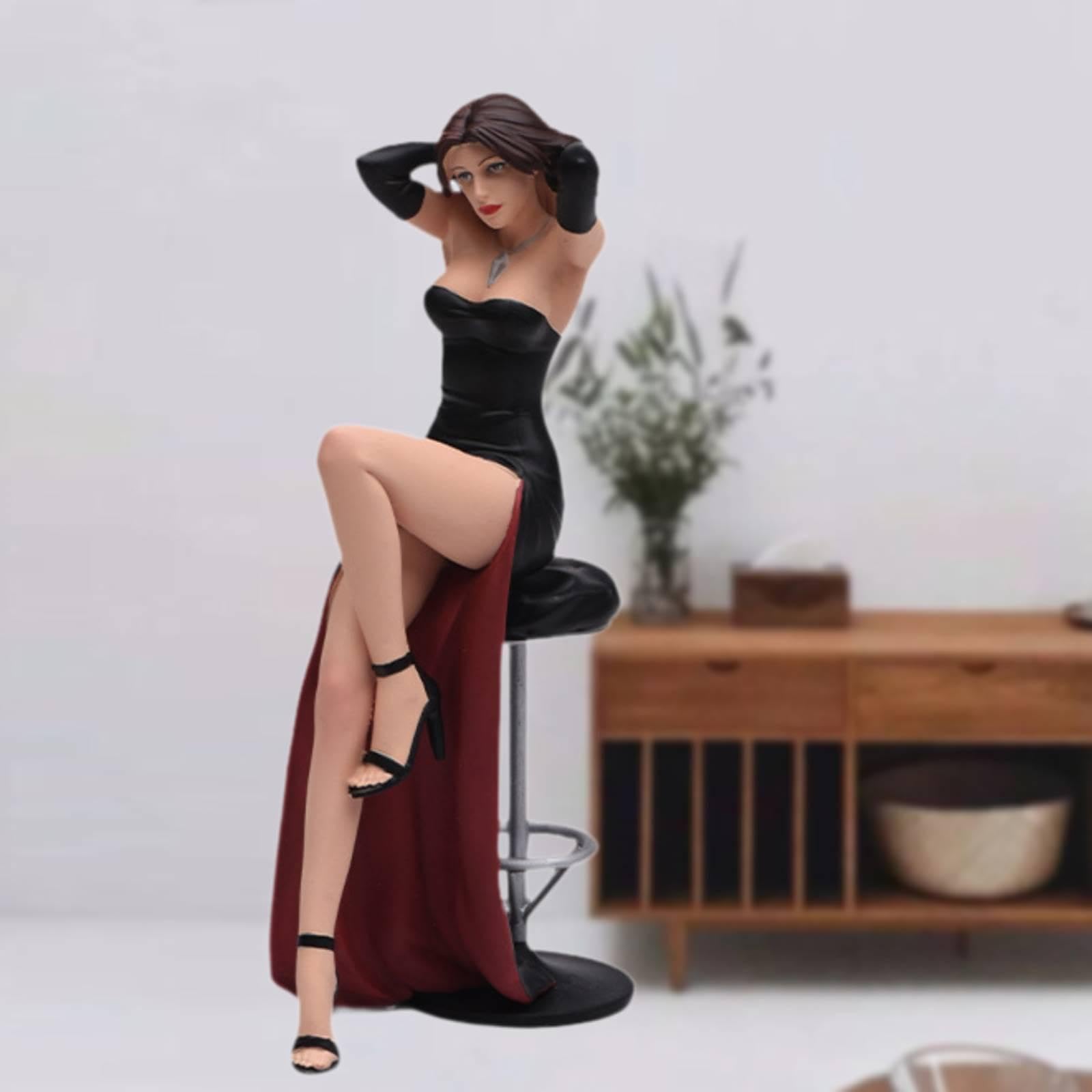 in 1/18, Personaggio in Miniatura, Statuetta Femminile, Oggetti di Scena per Fotografia, Personaggio cinematografico, Mini