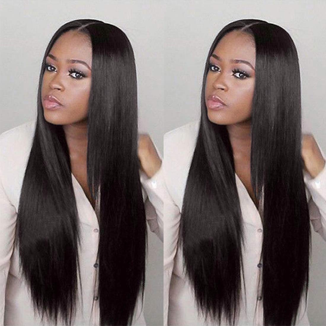 Amazon.com : Gabrielle (14 16 18+12) 7A+ Brazilian Straight Hair Bundles  with Lace Closure 4x4 Free Part 100% Unprocessed Brazilian Virgin Human Hair  Weave Extension Natural Color Total 330G (11.68 Ounce) : Beauty & Personal  Care