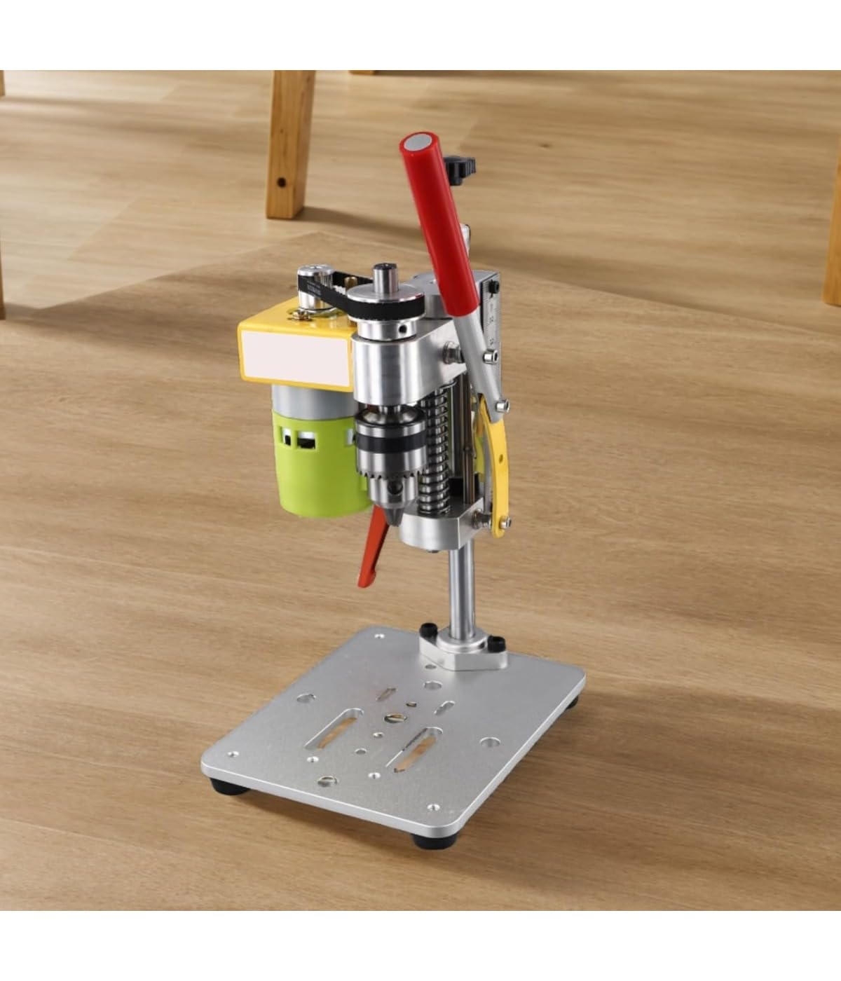 Mini prensa, taladro, taladro de mesa portátil, 4500-7000 rpm, adecuado para fresadoras de mesa CNC, madera, plásticos y proyectos de bricolaje
