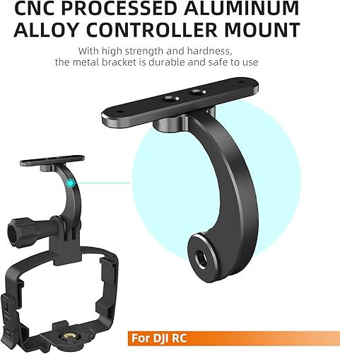 Miniatura 3 de Hanheld Adaptador estabilizador de montaje de abrazadera para DJI Mini 3 Pro Cámara Drone RC RC-N1 Control remoto Gimbal Clip Accesorios con