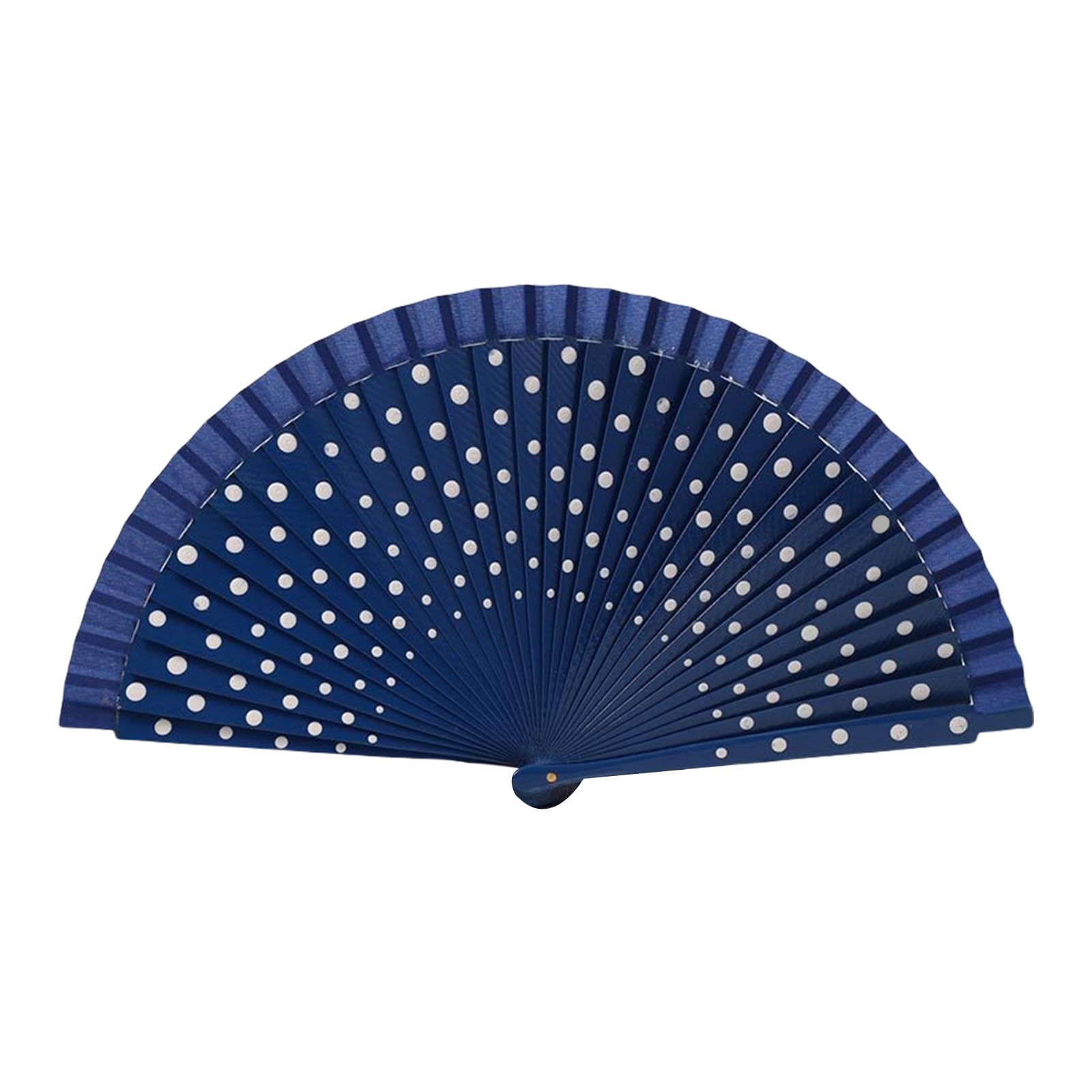 Kalttoy D Fashionable Flamenco Spanish Fan Woo Han Fan Elegant Vintage Ots Pattern Folding Costume Parties Ecorations Folding