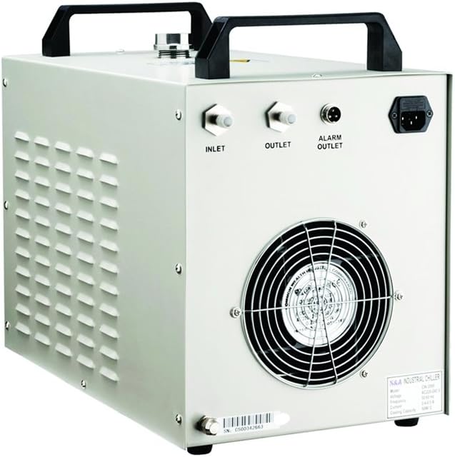 CW-3000AF Thermolysis Type Industrial Water Cooler Chiller for 0.8KW / 1.5KW Spindle Cooling, AC 1P 220V, 50HZ