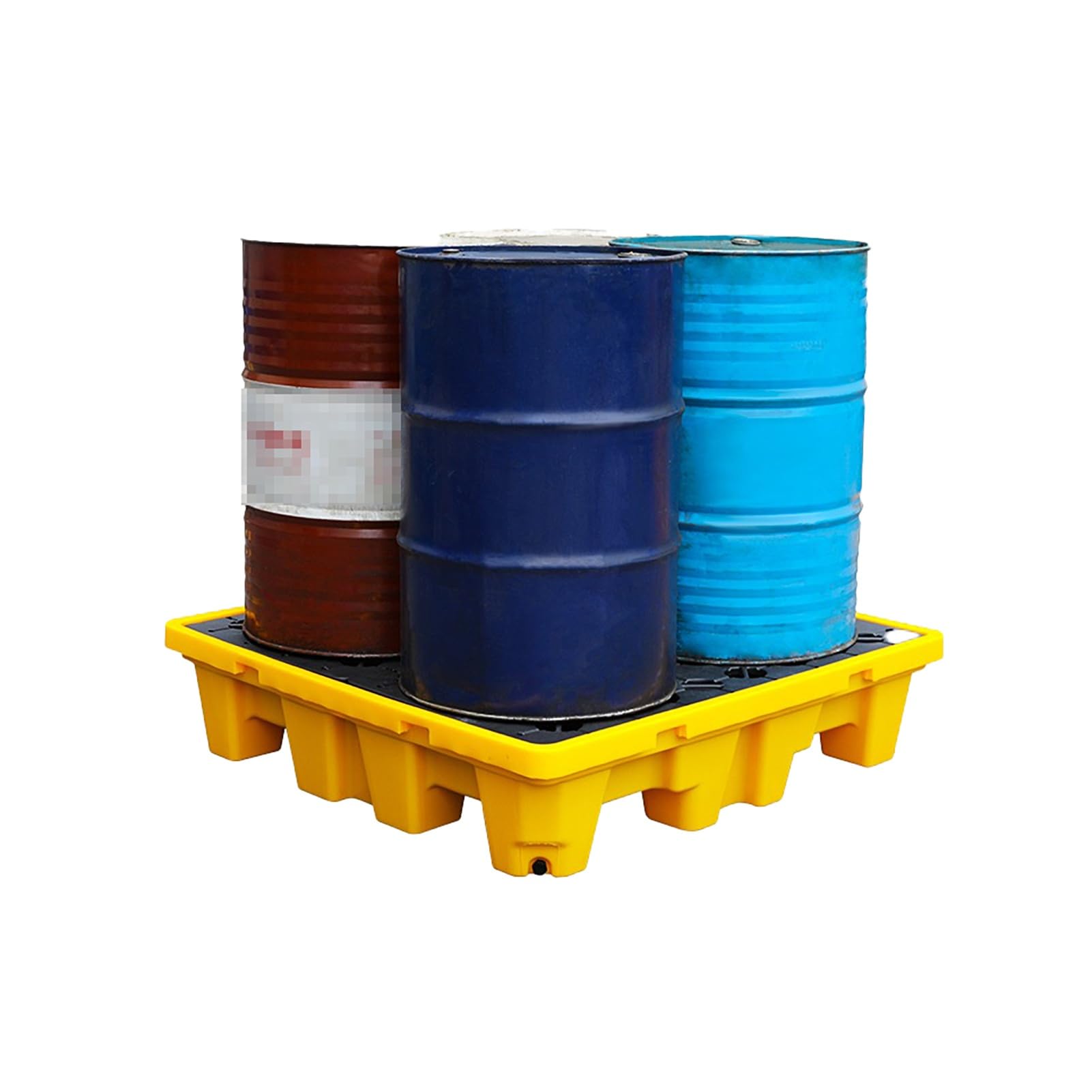 JKJZSALJ Compact Lab Spill Containment Kit - Chemical Drip Control Pallet & Tray Combo For Benchtop Use, 130X110X30Cm, Essential Spill Management Solution For Safe Laboratory Prac,Yellow,72x72x16cm