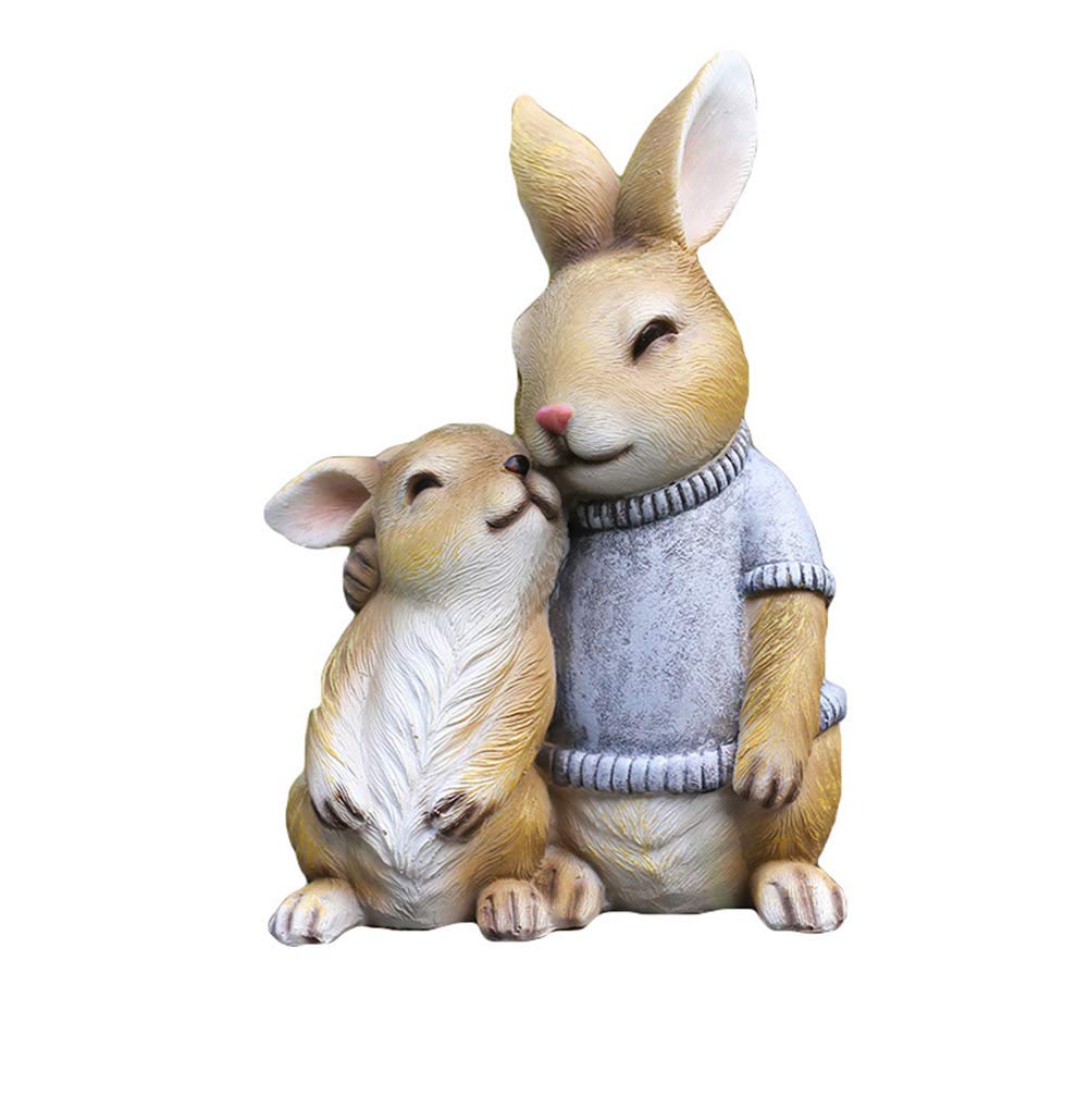 Statues d'animaux de jardin lapin pour embellir vos pelouses et terrasses