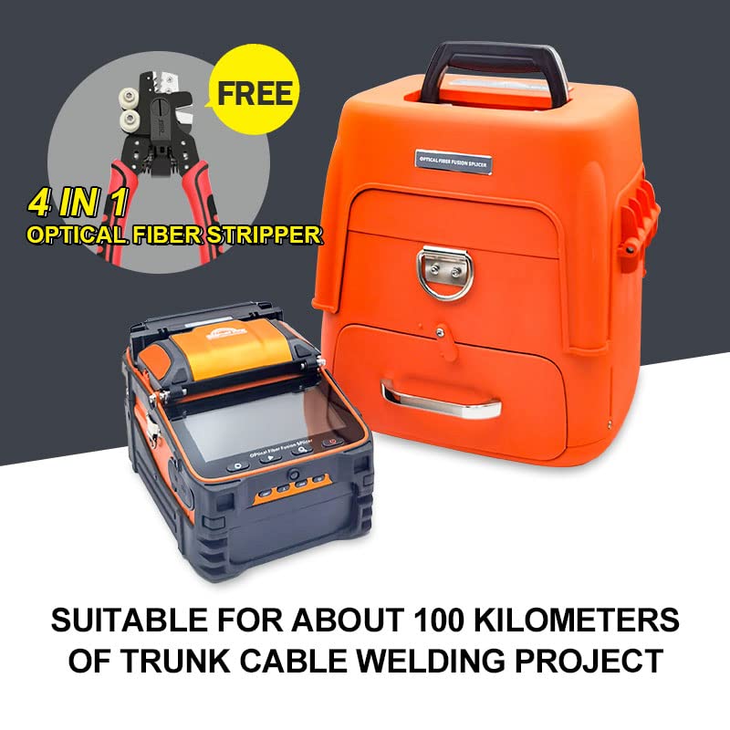 AI-9 Splicer with 4-in-1 Fiber Stripper
