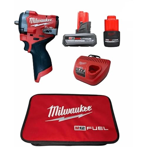 Milwaukee Electric - M12 FUELTRADE Stubby 3/8 Impact Wrench KIT