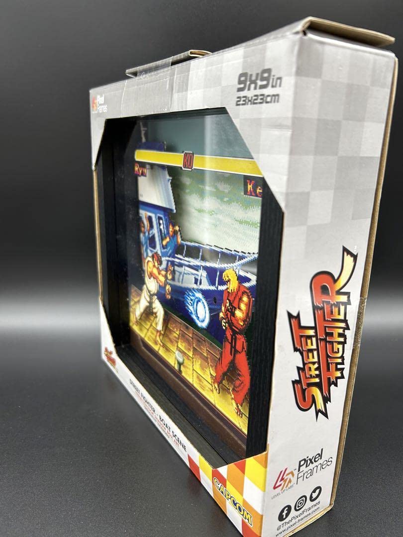 Amazon.co.jp: リュウVSケン 波動拳 ピクセルフレーム ストリート