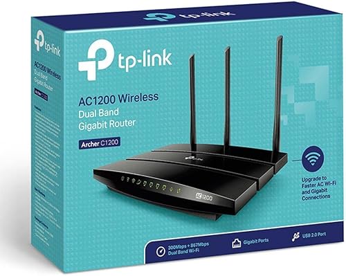 Miniatura 5 de TP-Link Router WiFi inteligente Gigabit AC1200 - Router de Internet inalámbrico de doble banda Gigabit de 5 GHz, compatible con WiFi de invitados,