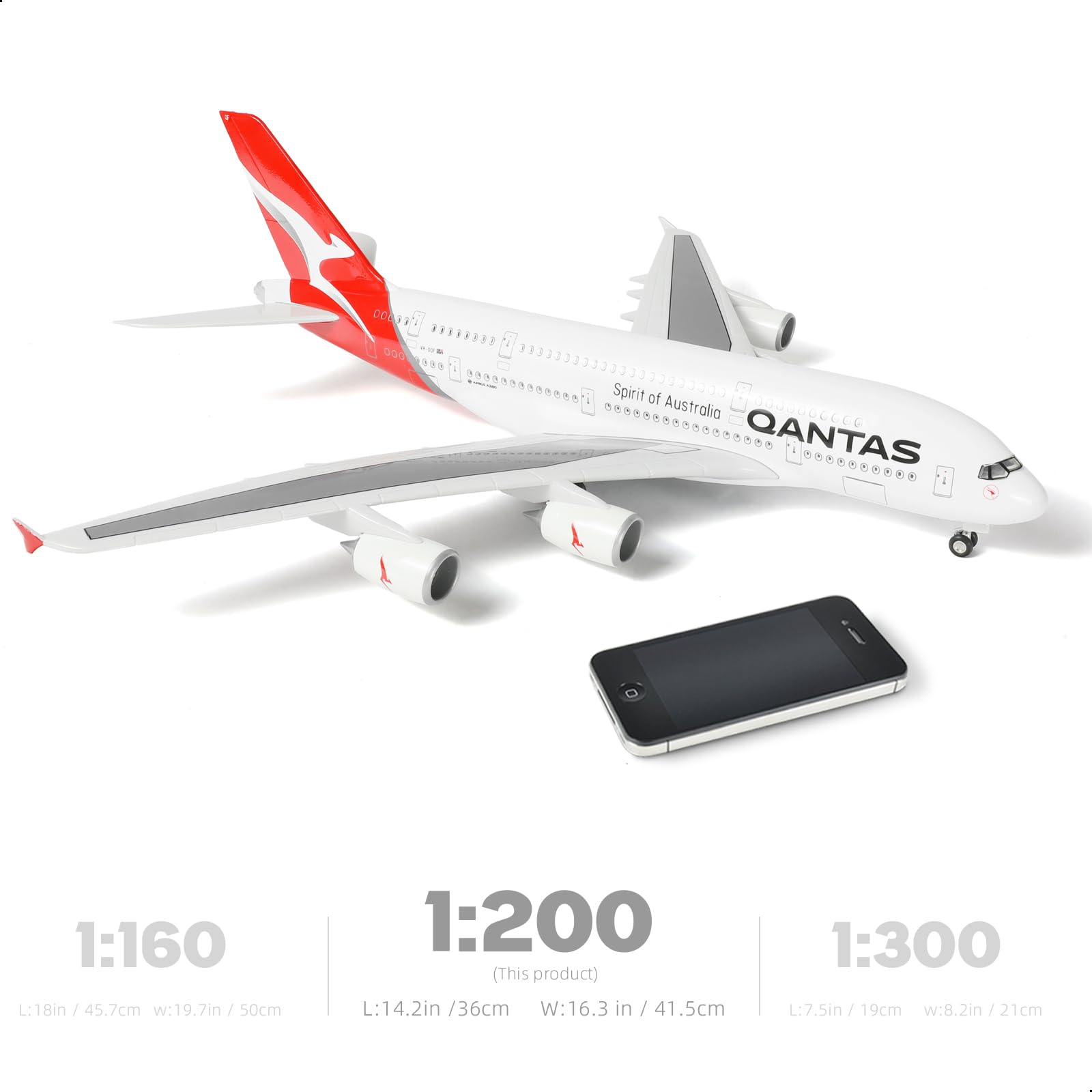 Amazon.com: QIYUMOKE 1/200 Scale A380 Model Plane Australia