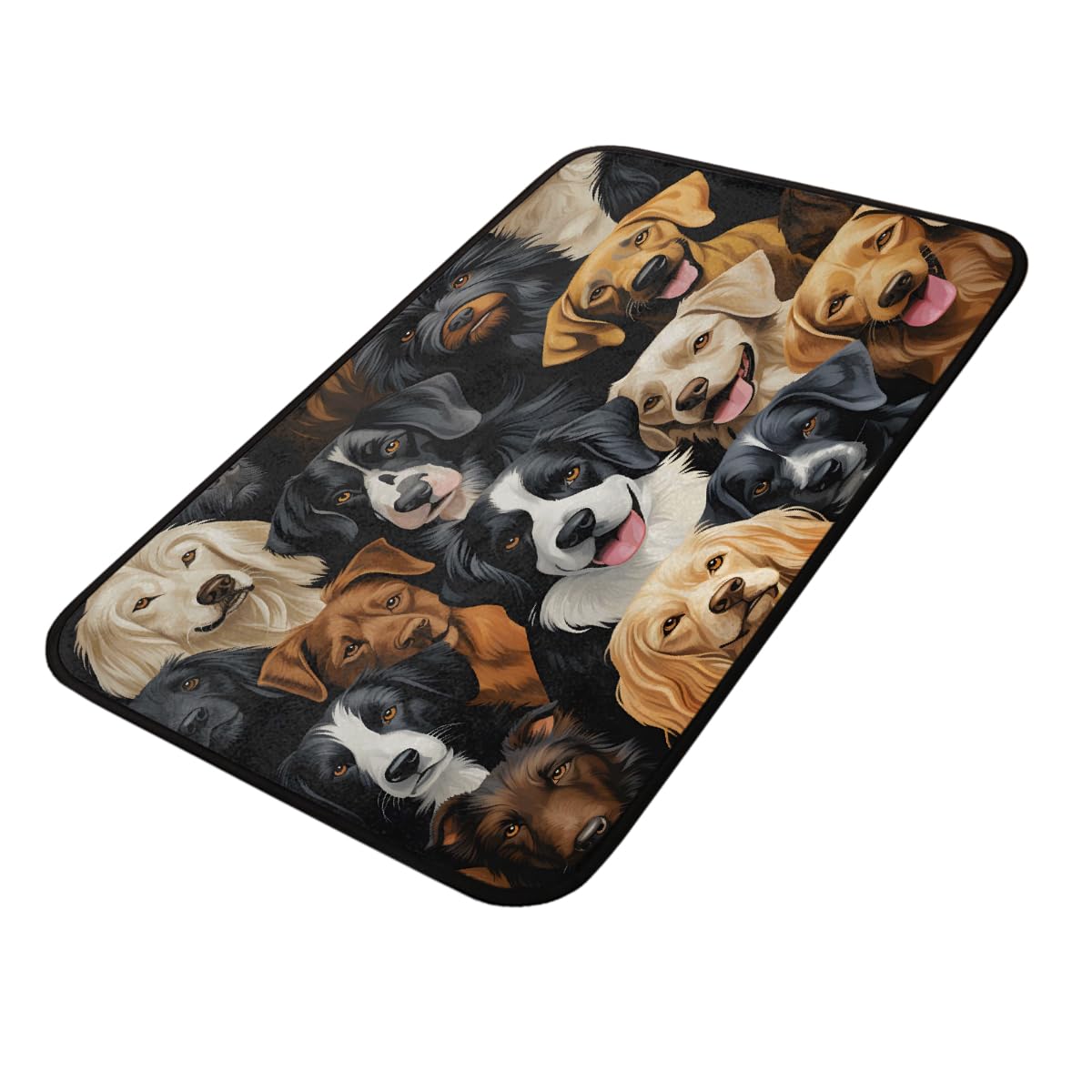 Tapis de sol antidérapant Mexpekil 100x50 cm entrée intérieure extérieure