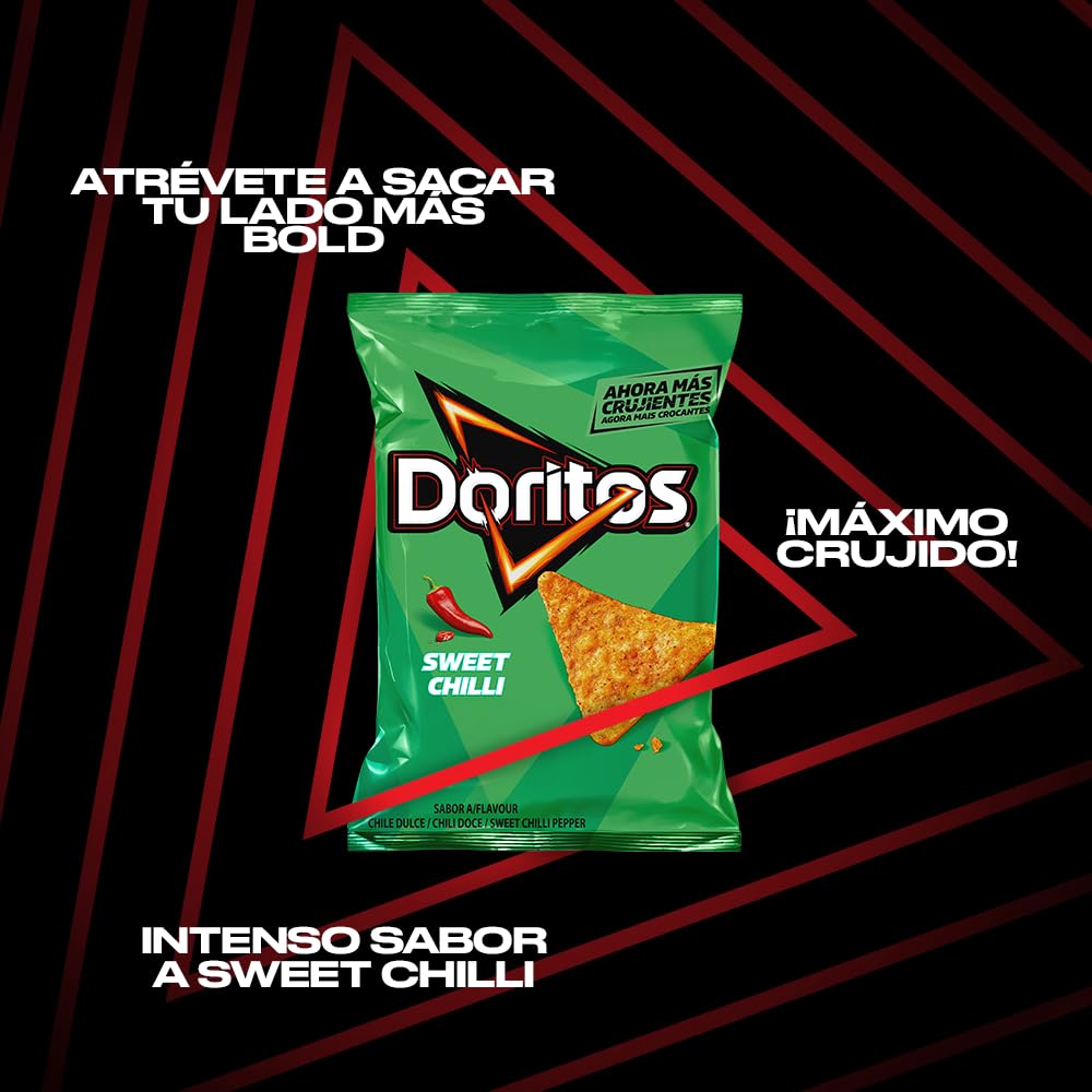Doritos Chilli Nachos Picante Aperitivo Bolsa Individual 140gr