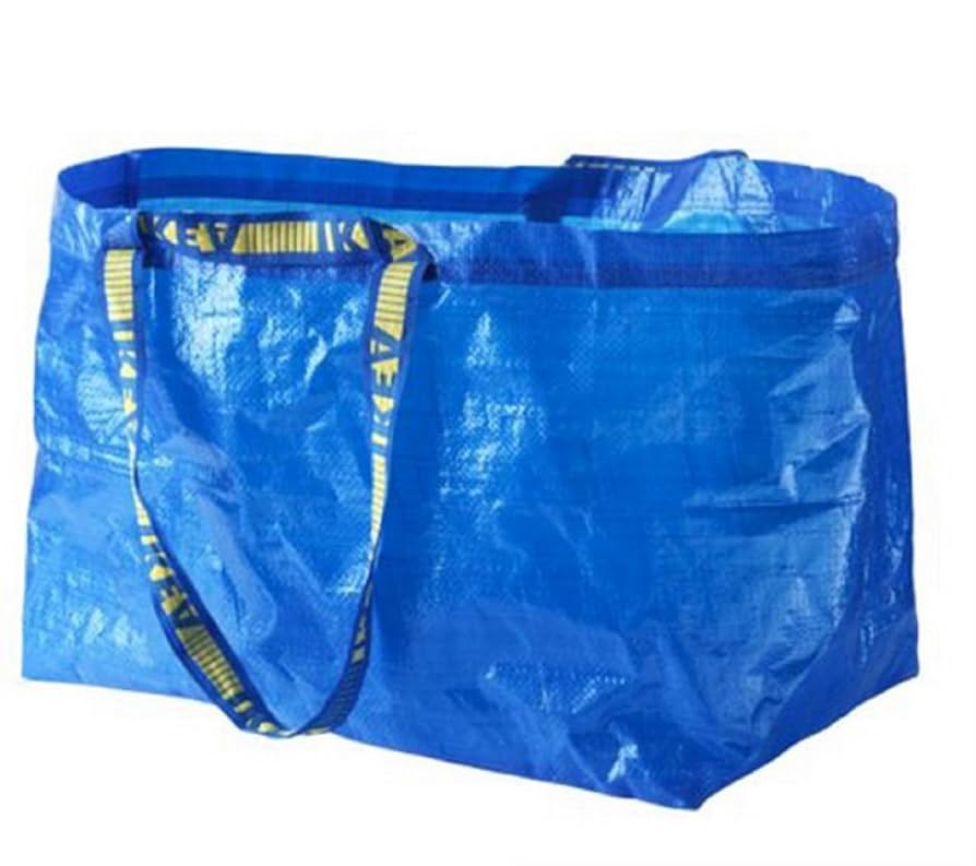 Amazon.co.jp: [IKEA] FRAKTA キャリーバッグ L ブルー