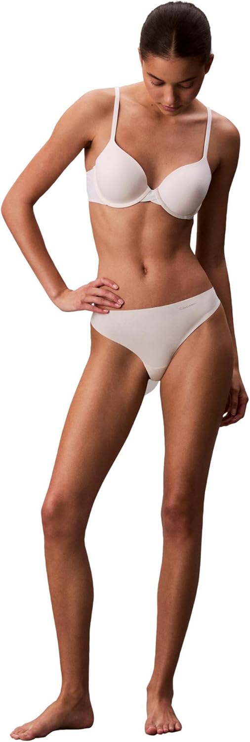 Calvin Klein Women's Invisibles Seamless Thong Panties (5 Pack) - Image 3