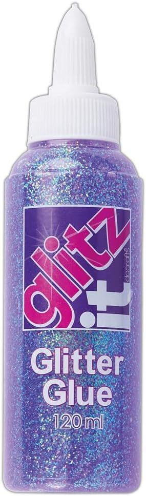 Glitter Glue (120Ml) - Royal Purple