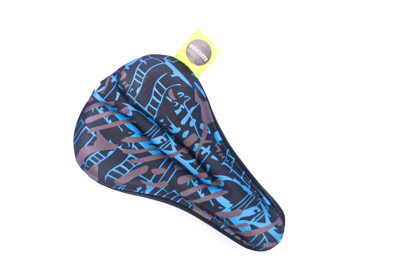 ReenSham Bicycle Silicone Saddle Seat and Cycling Cushion Pad Bike Gel Cover (Blue Camouflage) (B08TW4RN8W) Amazon Price History, Amazon Price Tracker