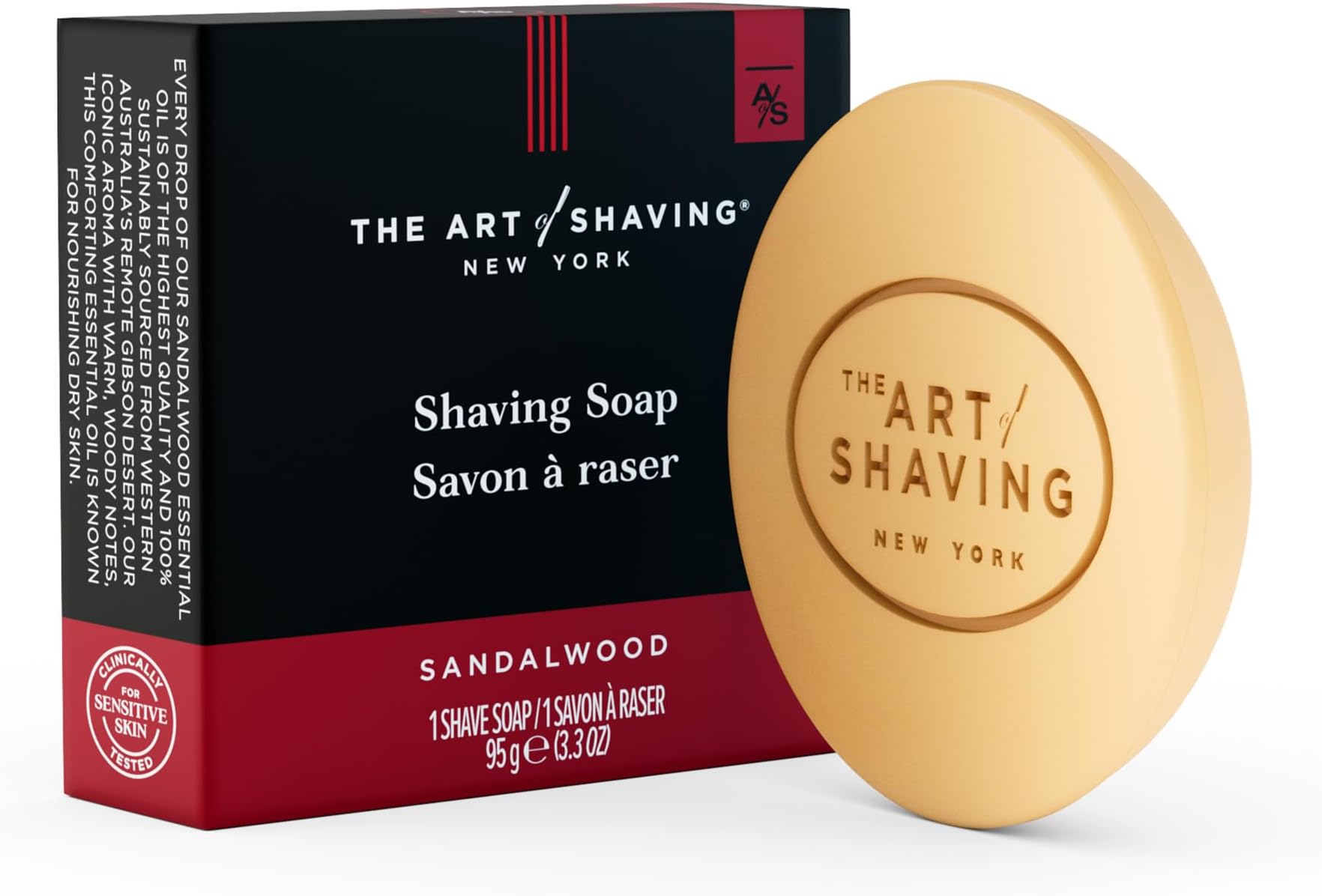 Shaving Soap Refill - Sandalwood Essential Oil (For All Skin Types) 95g/3.4oz