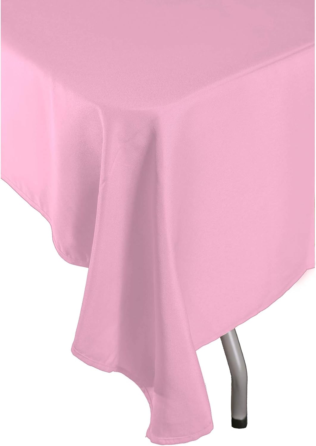 YLZYAA Tablecloth - 54 x 54 Inch -Pink-Square Polyester Table Cloth, Wrinkle,Stain Resistant - Great for Buffet Table, Parties, Holiday Dinner & More : Everything Else