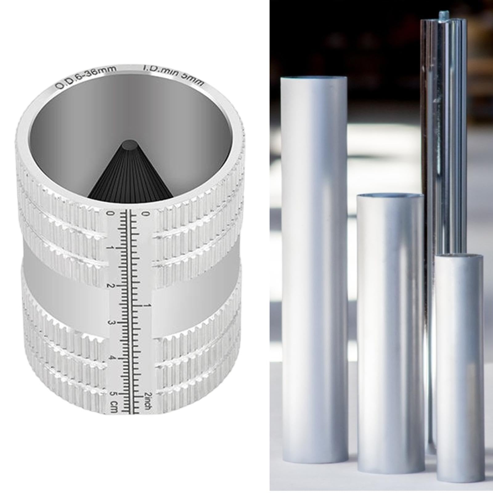 Fenteer Pipe et Tubing Outil Multifonction Ébavurage Chanfreinage Cuivre Aluminium Acier Inoxydable Alliage Précision Adaptée Aux Installations Domesti, Aucun Accessoire