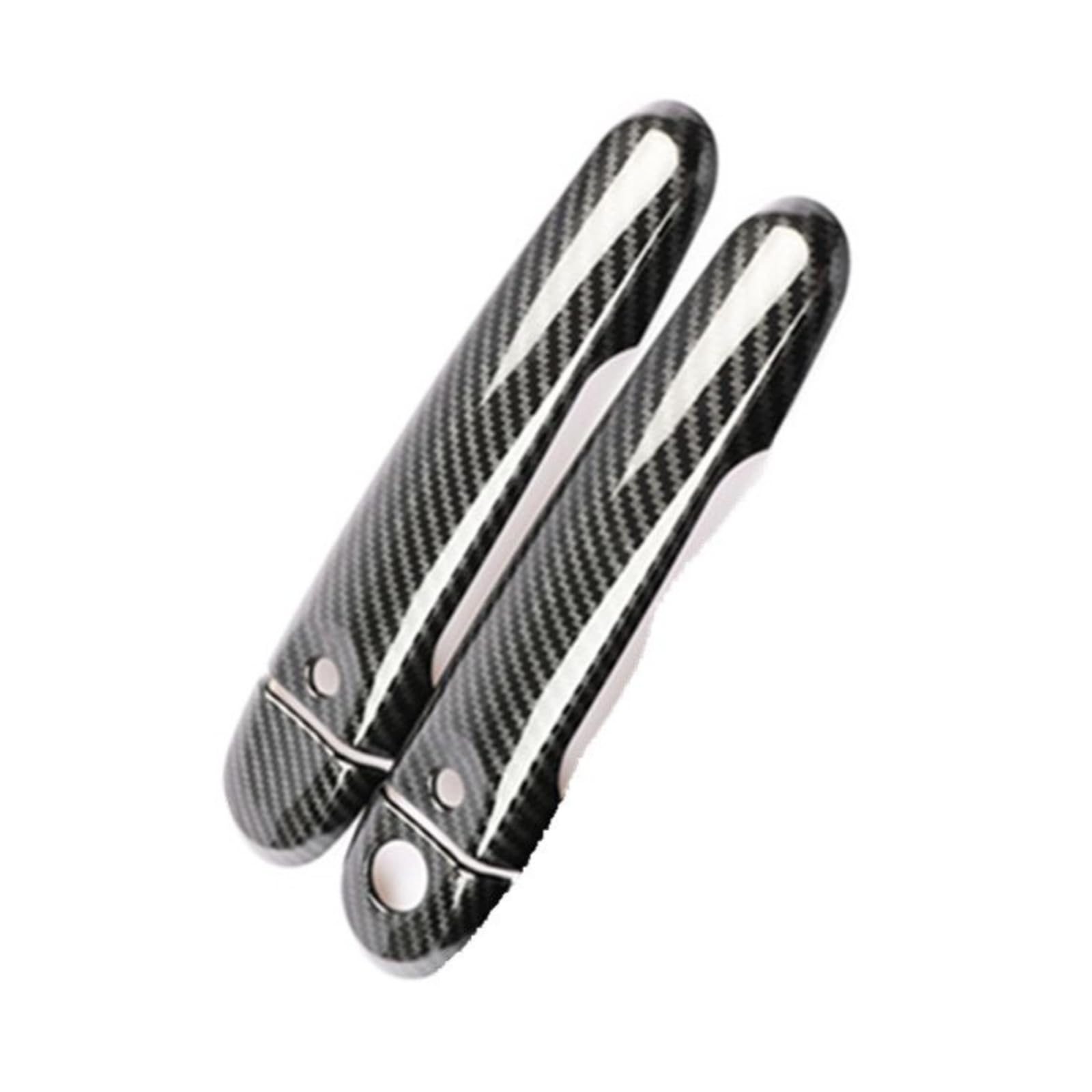 Poignées de porte Infiniti ESQ 2010-2019 carbone accessoires auto chrome 2 boutons