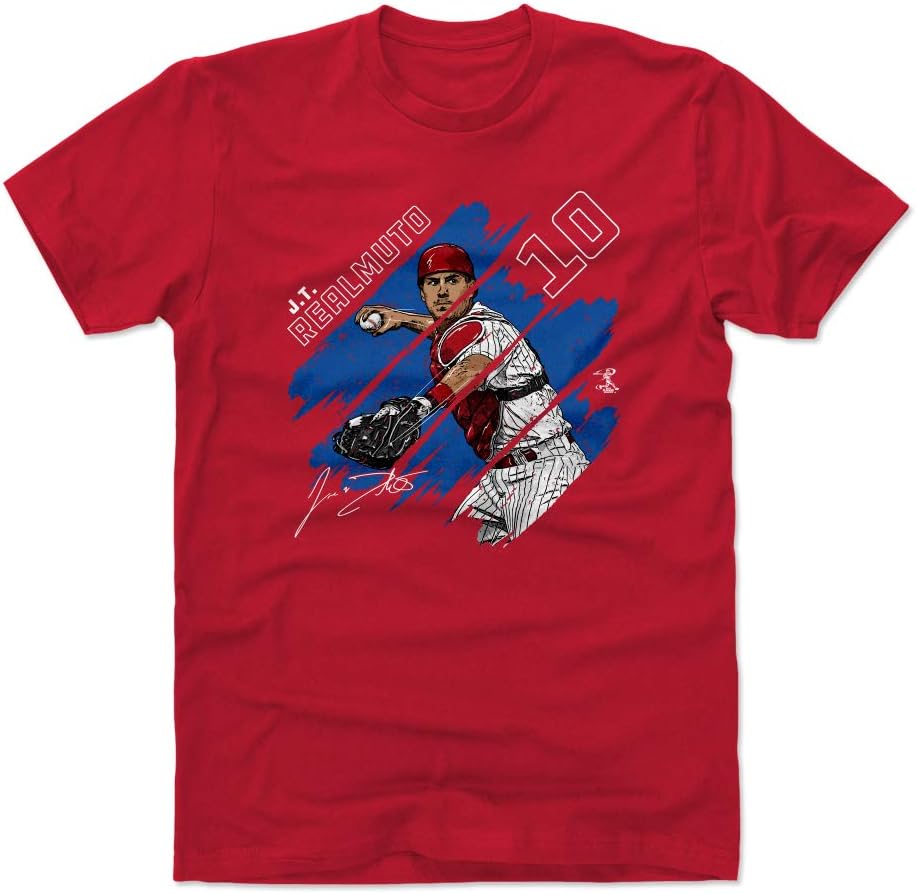 500 LEVEL J.T. Realmuto Shirt - J.T. Realmuto Stripes
