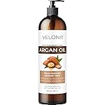 velona Argan Oil - 8 Fl Oz | 100% Pure and Natural | Morocco Oil | Skin, Body and Face Care | Nails Protector | Unrefined, Cold Pressed | Cap Kit