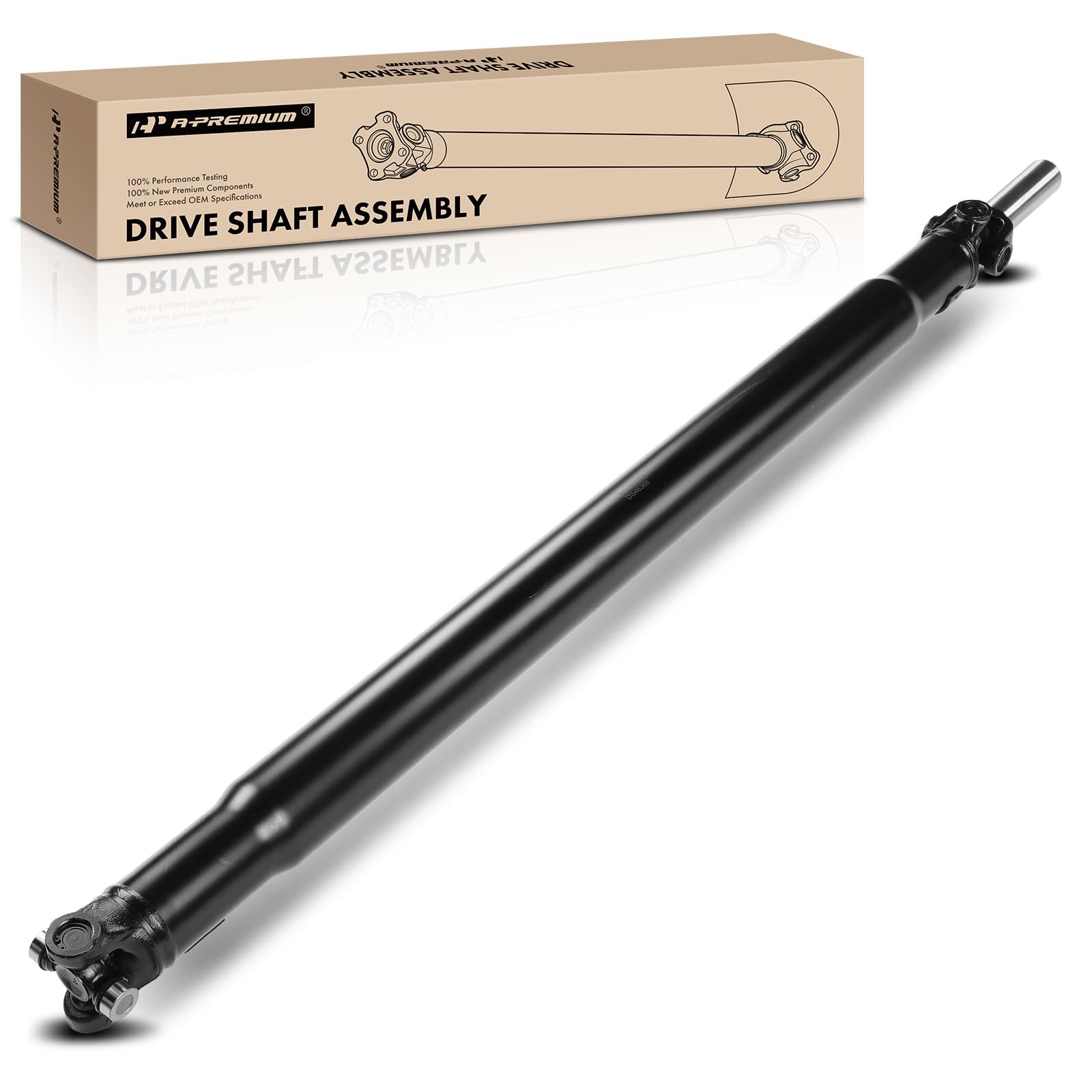 A-Premium Rear Drive Shaft Driveshaft Assembly Compatible with Chevrolet & GMC K1500 1994-1996, K1500 Suburban 1998-1999, 4WD, Automatic Transmission,