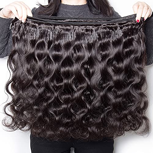 Tissage ondulé naturel de qualité supérieure en cheveux humains