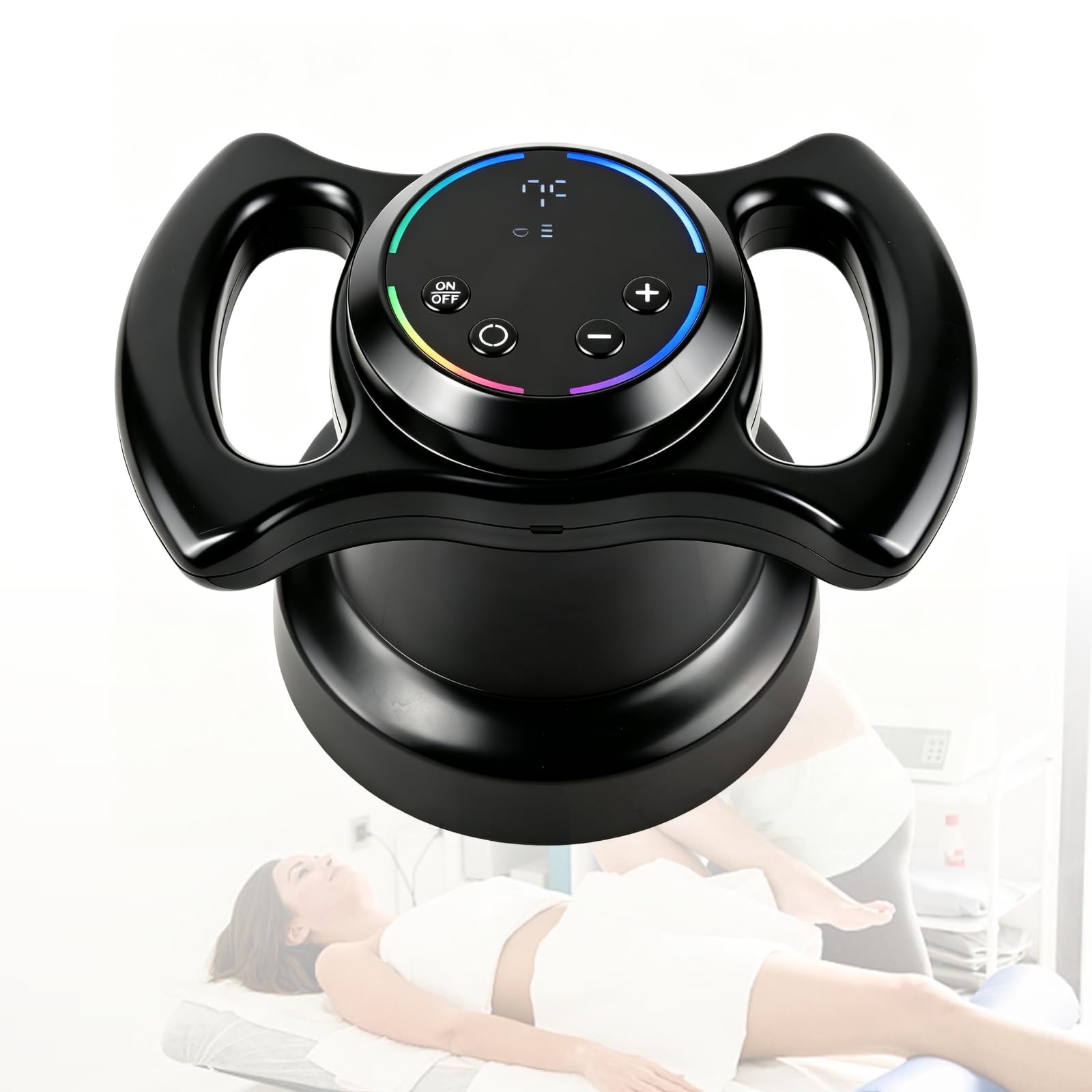 Handmassagegerät zur Figurformung | Kombiniert Funktionen zur Hautstraffung und Vibrationsmassage; für die Anwendung zu Hause durch Männer und Frauen geeignet.