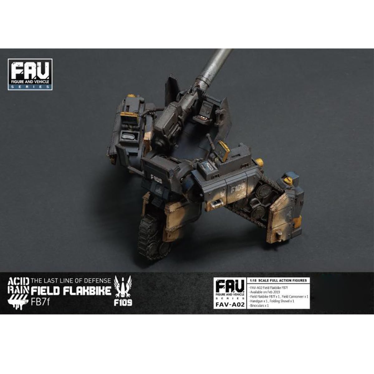 Amazon | HiPlay TOY ALLIANCE 1/18 ACID RAIN FAV-A02